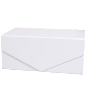 White Magnetic Closure Box | Folding Boxes